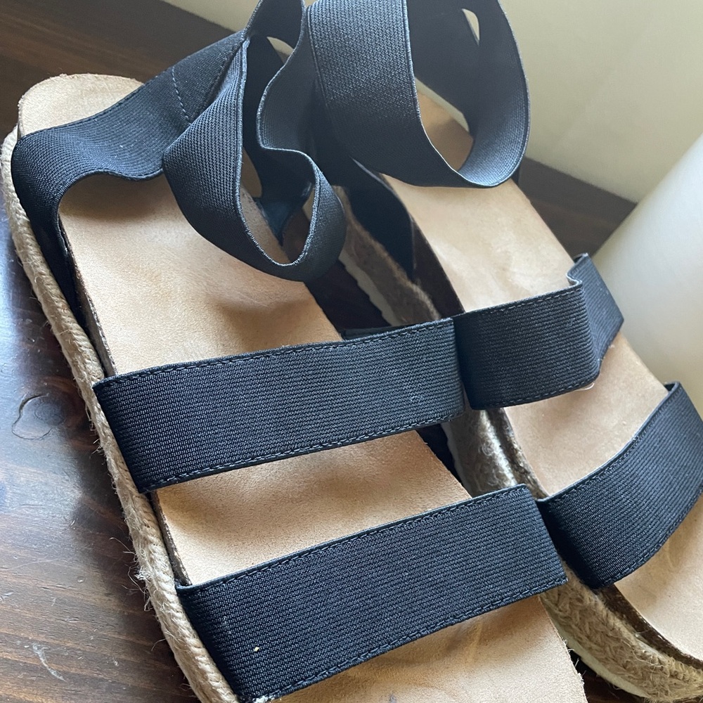Time and Tru Espadrille Ankle Sandal